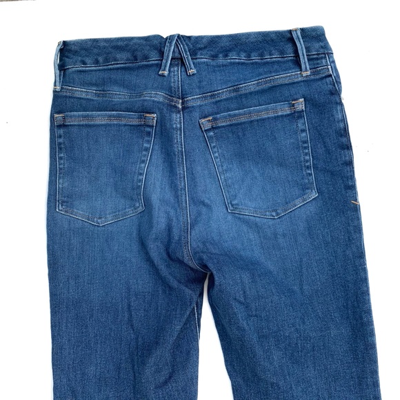 Good American Good Legs Flare Jeans Medium Blue size 8 29 EUC - Picture 7 of 10